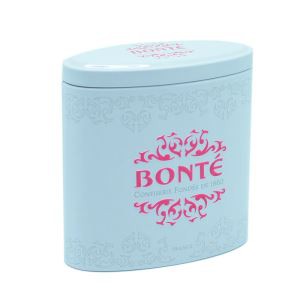 Vlastné tvar Tin Box s reliéfnym logom